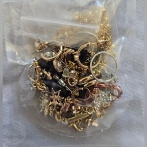 Large bundle of Women's gold jewelry